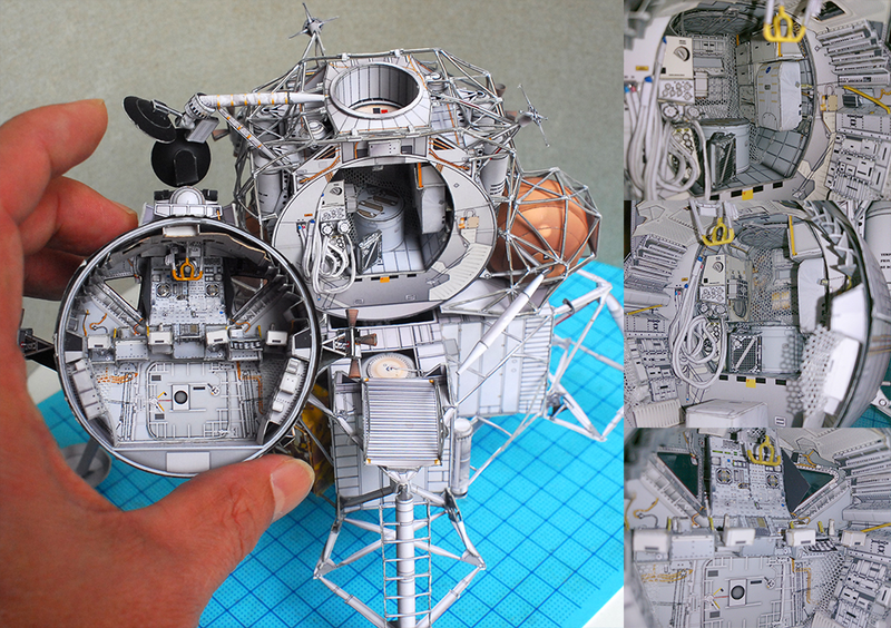 Illustration for article titled Japanese craftsman creates perfect sci-fi ship replicas using just paper